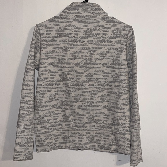 🌹ZYIA ACTIVE CREAM COMBO ZIPPER JACKET - Picture 5 of 5